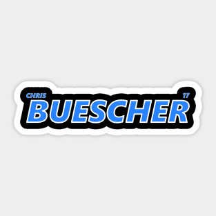 CHRIS BUESCHER 2023 Sticker